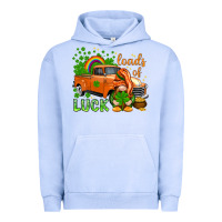 Pigment Grape Ice St. Patrick's Loads of luck with gnome Urban Hoodie - HowdyJamesFarm