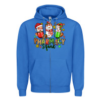 True Royal christmas pharmacy squad Zipper Hoodie - MaliasSmallBusiness