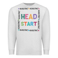 Oatmeal Heather Head Start Printable Premium Sweatshirt - Bettercallsaul