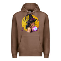 Chestnut Black Witch Premium Hoodie - texasbilliewilder