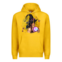 Lemon Black Witch Premium Hoodie - texasbilliewilder