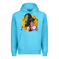 Ocean Blue Black Witch Premium Hoodie - texasbilliewilder