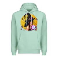 Seafoam Black Witch Premium Hoodie - texasbilliewilder