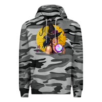 Slate Camo Black Witch Premium Hoodie - texasbilliewilder