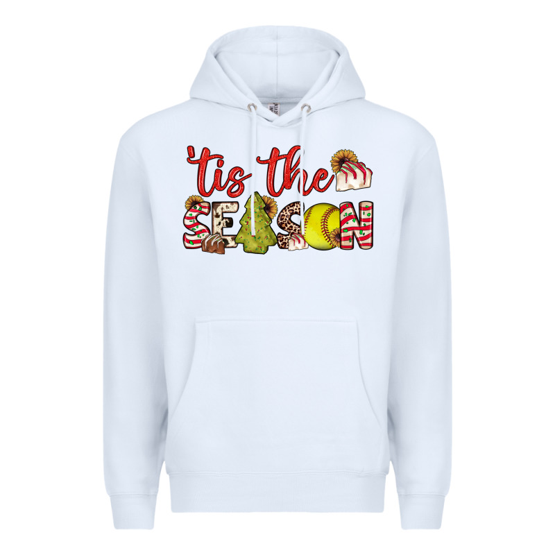 Tis The Season Softball Little Debbie Tree Cakes Premium Hoodie by JahusDesignShop | Teevron