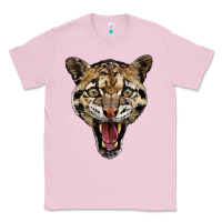 Bubblegum Pink ocelot head Classic Tee - LillyAllenDesigns