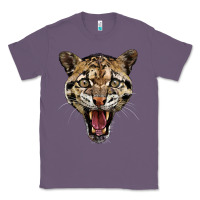 Lavender ocelot head Classic Tee - LillyAllenDesigns