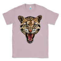 Lilac ocelot head Classic Tee - LillyAllenDesigns