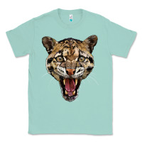 Seafoam ocelot head Classic Tee - LillyAllenDesigns