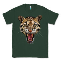 Sports Green ocelot head Classic Tee - LillyAllenDesigns