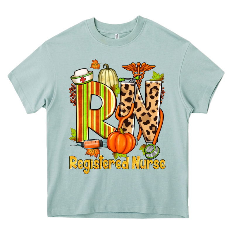 Fall Rn Registered Nurse Heavy Core Tee by Zillion Design Studio | Teevron