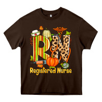 Chocolate Brown fall rn registered nurse Heavy Core Tee - Zillion Design Studio