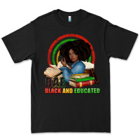 Black Bae black and educated Premium Tee - Zillion Design Studio