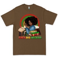 Cacao Bae black and educated Premium Tee - Zillion Design Studio