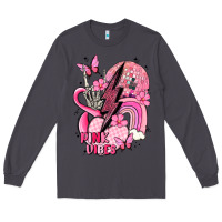 Smoke pink vibes Long Sleeve Tee - MaliasSmallBusiness