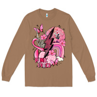 Toasted Coconut pink vibes Long Sleeve Tee - MaliasSmallBusiness