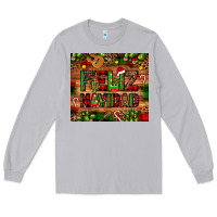 Moon Dust feliz navidad Christmas cactus leopard Long Sleeve Tee - JahusDesignShop