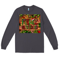 Smoke feliz navidad Christmas cactus leopard Long Sleeve Tee - JahusDesignShop