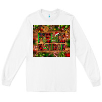 White feliz navidad Christmas cactus leopard Long Sleeve Tee - JahusDesignShop