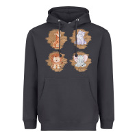 Smoke Safari Baby Animal Clipart Heavyweight Hoodie - Bettercallsaul