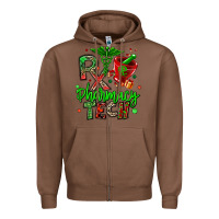 Chestnut christmas rx pharmacy tech Zipper Hoodie - MaliasSmallBusiness