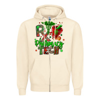 Sandshell christmas rx pharmacy tech Zipper Hoodie - MaliasSmallBusiness