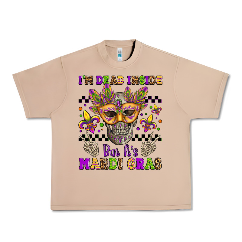 I'm Dead Inside But It's Mardi Gras Urban Heavy Tee by Jasminsmagicworld | Teevron