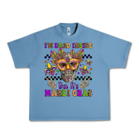 Pebble Blue i'm dead inside but it's mardi gras Urban Heavy Tee - Jasminsmagicworld