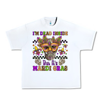 White i'm dead inside but it's mardi gras Urban Heavy Tee - Jasminsmagicworld
