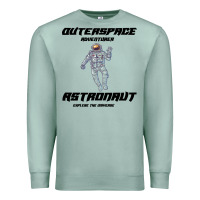 Seafoam Outer Space Adventurer Astronaut Premium Sweatshirt - Bettercallsaul