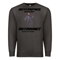Smoke Outer Space Adventurer Astronaut Premium Sweatshirt - Bettercallsaul