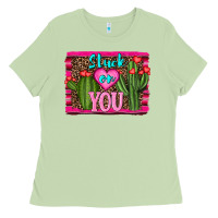 Matcha stuck on you cactus Ladies Tee - RanaPortraitStore