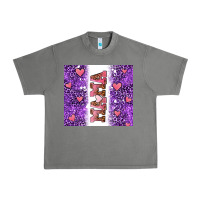 Tornado purple leopard pink mama hearts Urban Heavy Tee - AdoDesignShop