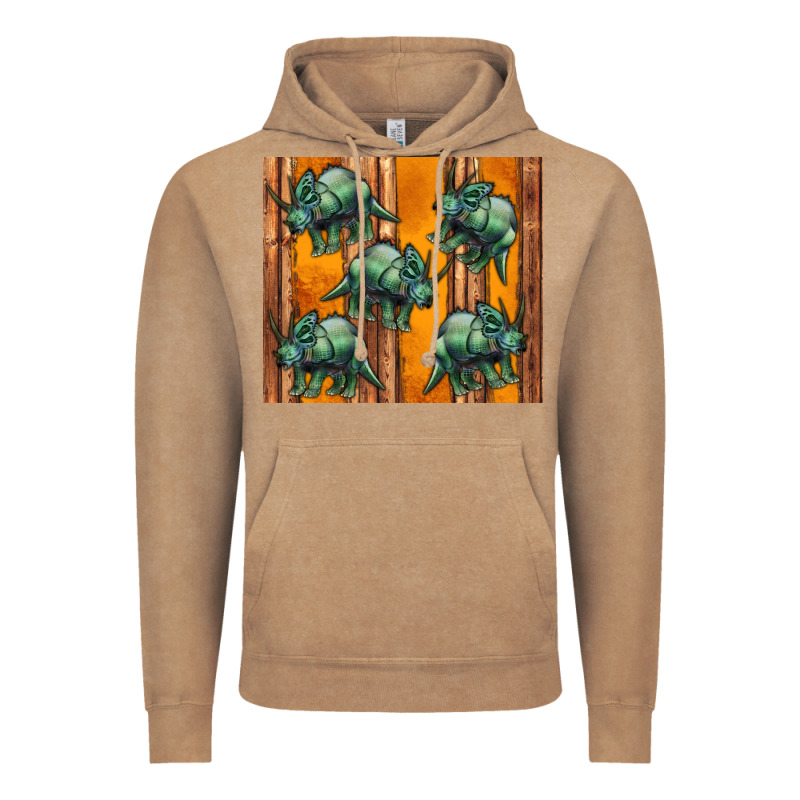 Dinosaur Triceratops Vintage Hoodie by Artiststas | Teevron