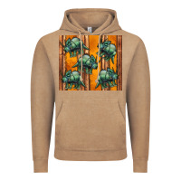Vintage Coffee dinosaur triceratops Vintage Hoodie - Artiststas