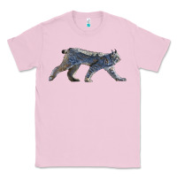 Bubblegum Pink canada lynx Classic Tee - LillyAllenDesigns