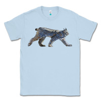 Dusty Blue canada lynx Classic Tee - LillyAllenDesigns