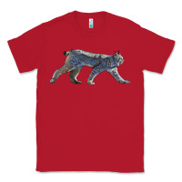 Red canada lynx Classic Tee - LillyAllenDesigns