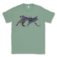 Sage canada lynx Classic Tee - LillyAllenDesigns