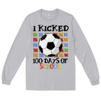 Moon Dust i kicked 100 days of school Long Sleeve Tee - MaliasSmallBusiness