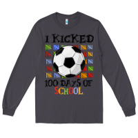 Smoke i kicked 100 days of school Long Sleeve Tee - MaliasSmallBusiness