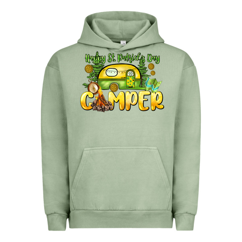 Happy St. Patrick's Day Camper Urban Hoodie by HowdyJamesFarm | Teevron