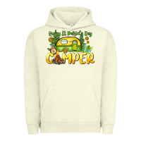 Pigment Pistachio Happy St. Patrick's Day camper Urban Hoodie - HowdyJamesFarm