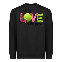 Black for the love of the game tennis Heavyweight Sweatshirt - Jasminsmagicworld