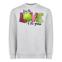 Heather Grey for the love of the game tennis Heavyweight Sweatshirt - Jasminsmagicworld