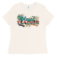 Bone blessed teacher Ladies Tee - texasbilliewilder