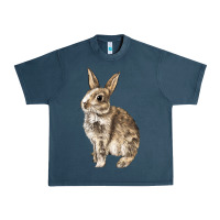 Midnight Navy Rabbit Urban Heavy Tee - LillyAllenDesigns