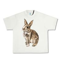 Pistachio Rabbit Urban Heavy Tee - LillyAllenDesigns