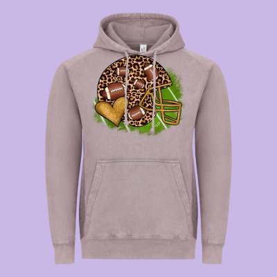 American Football Helmet Vintage Hoodie Designed By Jahusdesignshop