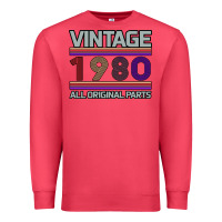 Cardinal Vintage 1980 Birthday Premium Sweatshirt - Bettercallsaul